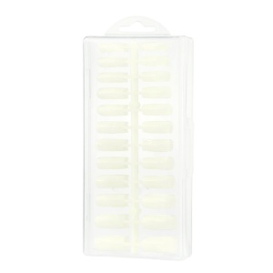 Profico Tipsy do przedłużania paznokci Kwadrat Natural 120szt.