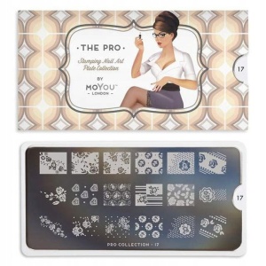 MOYOU LONDON Pro płytka do zdobień paznokci - 17