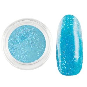 33. Akryl w proszku SUNNY NAILS glitter turquoise 3 ml
