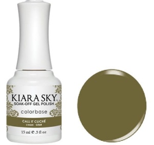 G568. KIARA SKY Soak-off Gel Nail Polish kolekcja Dream CALL IT CLICHÉ 15ml