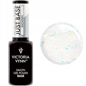 Victoria Vynn - Just Base - Baza hybrydowa z drobinkami folii 8ml - Snowden