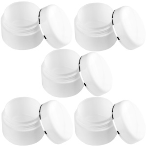 5x Słoik z termosem 50ml biały