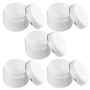 5x Słoik z termosem 30ml biały