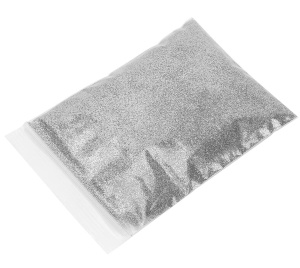 Brokat 100g- srebrny