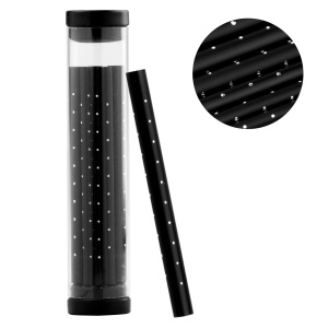 Rurki do kanału czarne 6 szt.