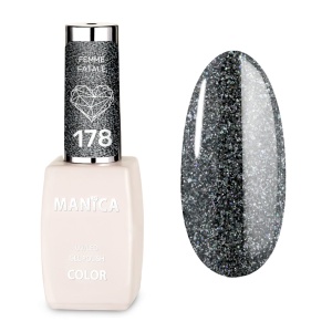 Manica Lakier hybrydowy LED/UV 10ml - Femme Fatale- 178
