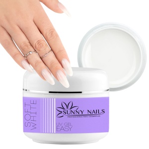 Żel SUNNY NAILS EASY UV Gel Soft White 5 ml