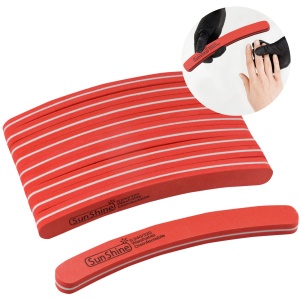 Polerka 240/320 banan czerwona [x10]