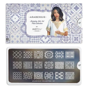 MOYOU LONDON Arabesque - płytka do zdobień - 07