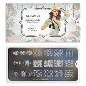 MOYOU LONDON Explorer - płytka do zdobień - 31