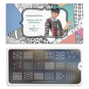 MOYOU LONDON Fashionista - płytka do zdobień - 13