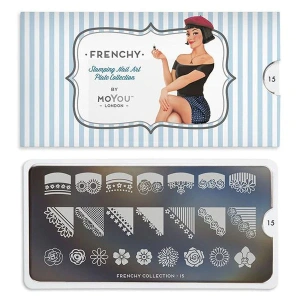 MOYOU LONDON Frenchy - płytka do zdobień - 15