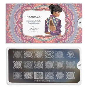 MOYOU LONDON Mandala - płytka do zdobień - 09