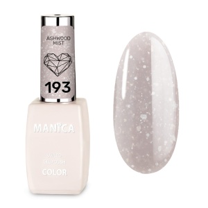 Manica Lakier hybrydowy LED/UV  10ml - Ashwood Mist  - 193