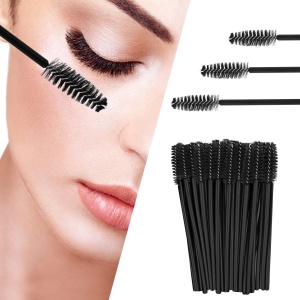 Szczoteczki do rzęs czarne 100 sztuk