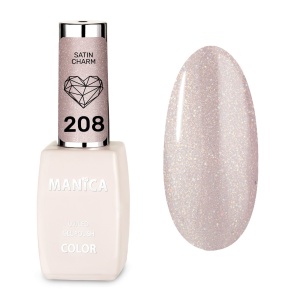 Manica Lakier hybrydowy LED/UV 10ml - Satin Charm - 208