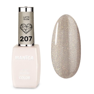 Manica Lakier hybrydowy LED/UV 10ml - Latte Glow - 207