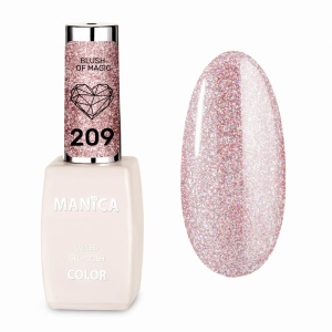 Manica Lakier hybrydowy LED/UV 10ml - Blush of Magic - 209