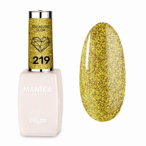 Manica Lakier hybrydowy LED/UV 10ml - Treasure Glow - 219