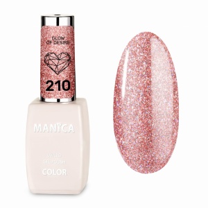 Manica Lakier hybrydowy LED/UV 10ml - Glow of Desire - 210