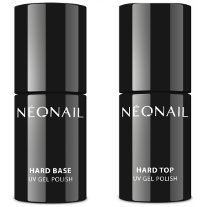 NEONAIL Zestaw: Hard Base 7,2ml + Hard Top 7,2ml