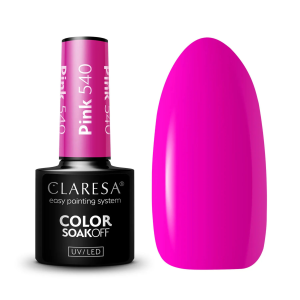 Claresa lakier hybrydowy PINK 540 -5g