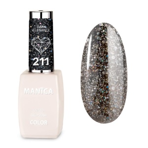 Manica Lakier hybrydowy LED/UV 10ml - Dark Elegance - 211