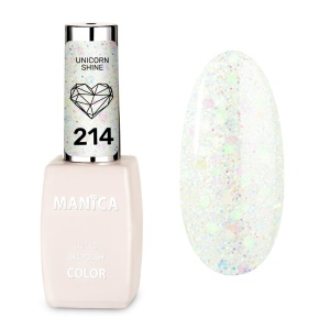 Manica Lakier hybrydowy LED/UV 10ml - Unicorn Shine - 214