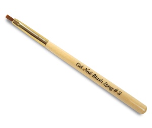 Pędzelek Japan Brush z drewnianą rączką - (AGB-132) #3 Long