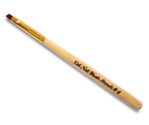 Pędzelek Japan Brush z drewnianą rączką - (AGB-137) #4 French