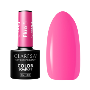Claresa lakier hybrydowy Fluo 5 5g