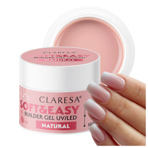 CLARESA Żel SOFT&EASY BUILDER GEL NATURAL 90G