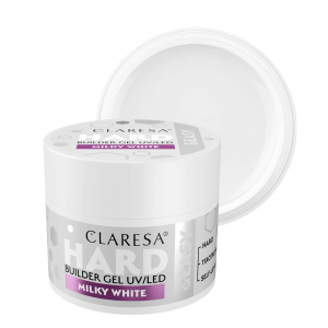 CLARESA Żel HARD&EASY BUILDER GEL MILKY WHITE 12G