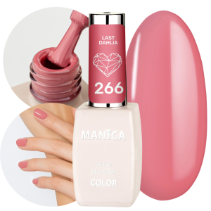 Manica Lakier hybrydowy LED/UV 10ml - Last Dahlia - 266