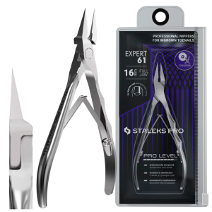 STALEKS Profesjonalne cęgi do wrastających paznokci EXPERT 61 16 mm  NE-61-16