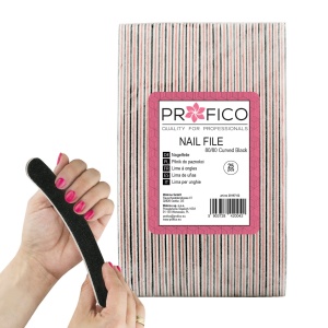 Pilnik 80/80 banan czarny 25 sztuk