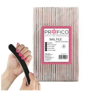 Pilnik 180/240 banan czarny 25 sztuk