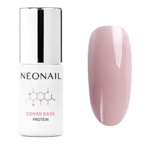 NEONAIL Baza hybrydowa COVER BASE PROTEIN SOFT NUDE 7,2ml (12390-7)