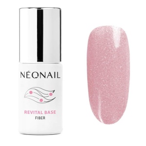 NEONAIL Baza hybrydowa REVITAL BASE FIBER BLINKING COVER PINK 7,2ml (12313-7)