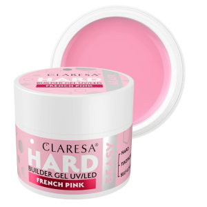 CLARESA Żel HARD&EASY BUILDER GEL FRENCH PINK 45G