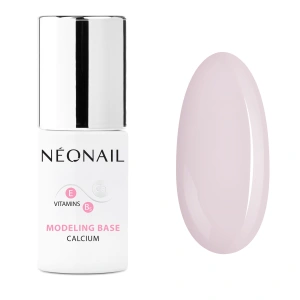 NEONAIL Baza hybrydowa Modeling Base Calcium Basic Pink 7,2 ml (12391-7)