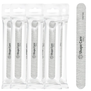 Shape Care PRO Pilnik 100/180 prosty szary- Bezpieczny Pakiet - 10szt.