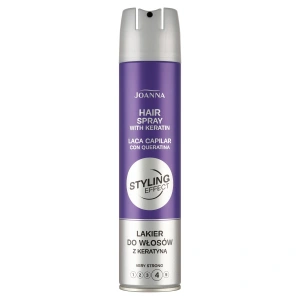 JOANNA Styling Effect Lakier do włosów z keratyną bardzo mocny 250ml
