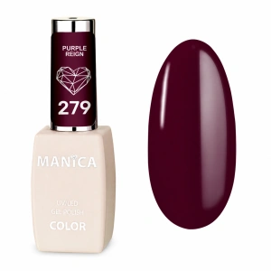 Manica Lakier hybrydowy LED/UV 10ml - Purple Reign - 279