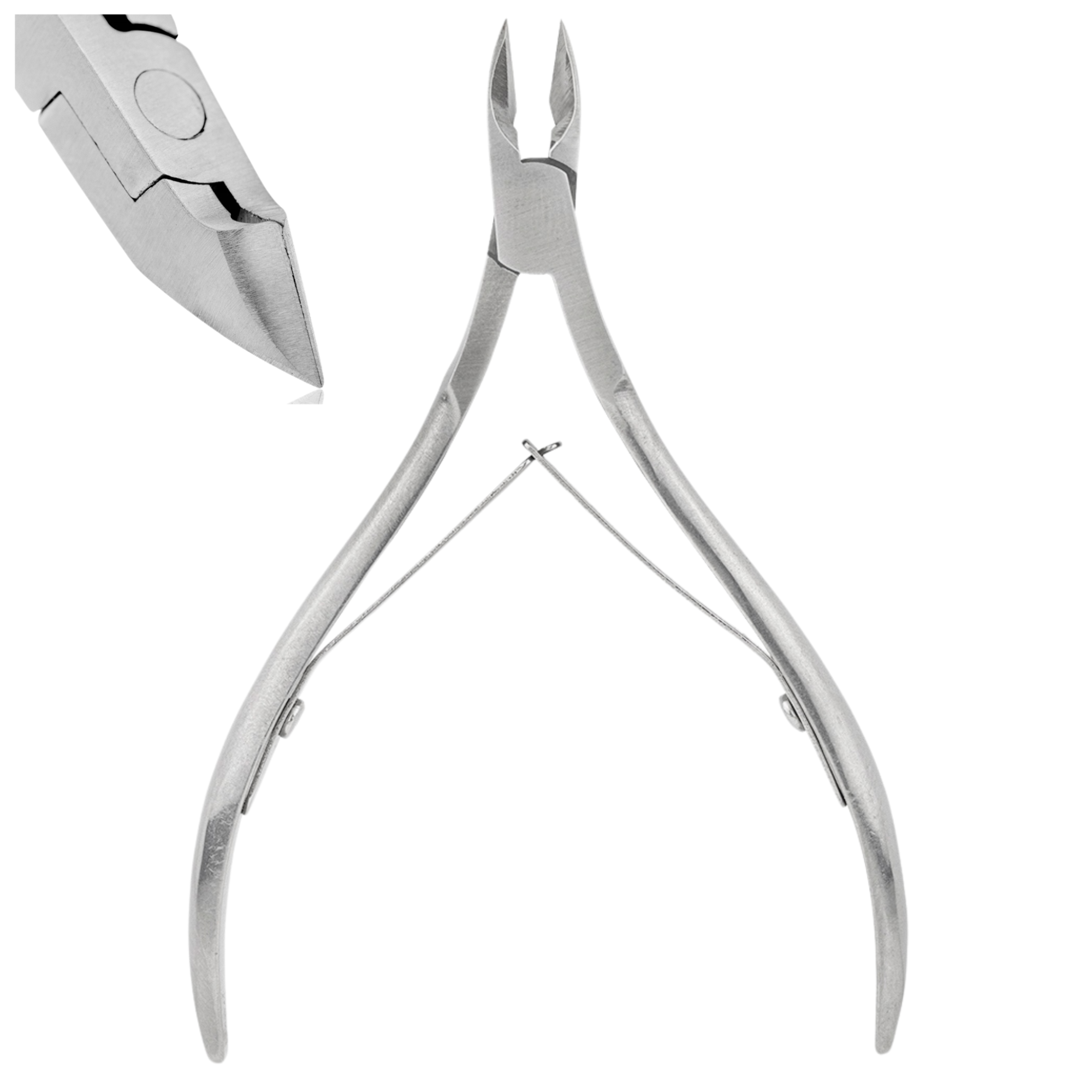 Cążki do skórek dwusprężynowe